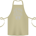 Freedom Wheels Cafe Racer Biker Motorcycle Cotton Apron 100% Organic Khaki