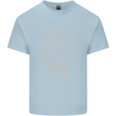 Freedom Wheels Cafe Racer Biker Motorcycle Kids T-Shirt Childrens Light Blue