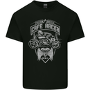 Freedom Wheels Cafe Racer Biker Motorcycle Mens Cotton T-Shirt Tee Top Black