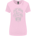 Freedom Wheels Cafe Racer Biker Motorcycle Womens Wider Cut T-Shirt Light Pink