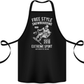 Freestyling Snowboarding Snowboard Cotton Apron 100% Organic Black