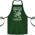 Freestyling Snowboarding Snowboard Cotton Apron 100% Organic Forest Green