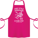 Freestyling Snowboarding Snowboard Cotton Apron 100% Organic Pink