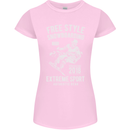 Freestyling Snowboarding Snowboard Womens Petite Cut T-Shirt Light Pink