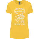 Freestyling Snowboarding Snowboard Womens Wider Cut T-Shirt Yellow