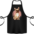 French Bulldog Cotton Apron 100% Organic Black