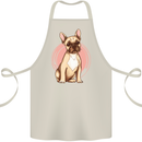 French Bulldog Cotton Apron 100% Organic Natural