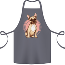 French Bulldog Cotton Apron 100% Organic Steel