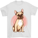 French Bulldog Mens T-Shirt Cotton Gildan White
