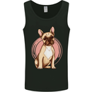 French Bulldog Mens Vest Tank Top Black