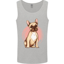 French Bulldog Mens Vest Tank Top Sports Grey