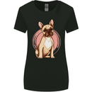 French Bulldog Womens Wider Cut T-Shirt Black