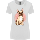 French Bulldog Womens Wider Cut T-Shirt White
