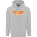 French Fries Periodic Table Chemistry Funny Childrens Kids Hoodie Sports Grey