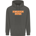 French Fries Periodic Table Chemistry Funny Childrens Kids Hoodie Storm Grey