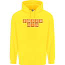 French Fries Periodic Table Chemistry Funny Childrens Kids Hoodie Yellow