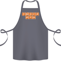 French Fries Periodic Table Chemistry Funny Cotton Apron 100% Organic Steel