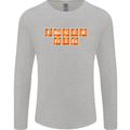 French Fries Periodic Table Chemistry Funny Mens Long Sleeve T-Shirt Sports Grey
