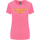 French Fries Periodic Table Chemistry Funny Womens Wider Cut T-Shirt Azalea