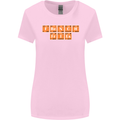 French Fries Periodic Table Chemistry Funny Womens Wider Cut T-Shirt Light Pink