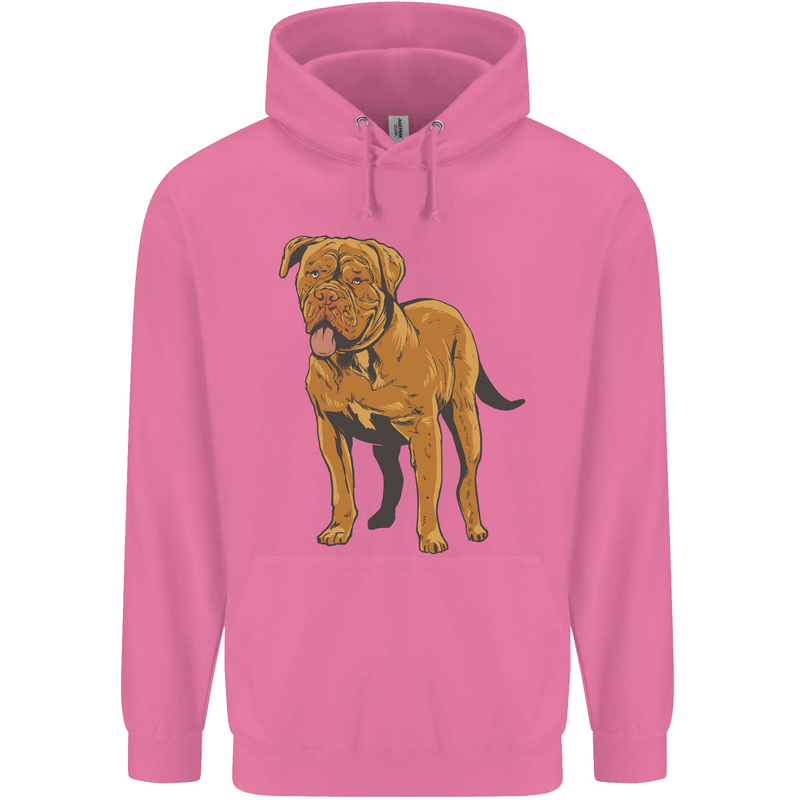 French Mastiff Dogue Bordeaux Dog Childrens Kids Hoodie Azalea