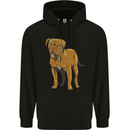 French Mastiff Dogue Bordeaux Dog Childrens Kids Hoodie Black