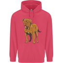 French Mastiff Dogue Bordeaux Dog Childrens Kids Hoodie Heliconia