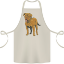 French Mastiff Dogue Bordeaux Dog Cotton Apron 100% Organic Natural