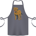 French Mastiff Dogue Bordeaux Dog Cotton Apron 100% Organic Steel