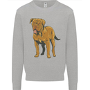 French Mastiff Dogue Bordeaux Dog Kids Sweatshirt Jumper Sports Grey