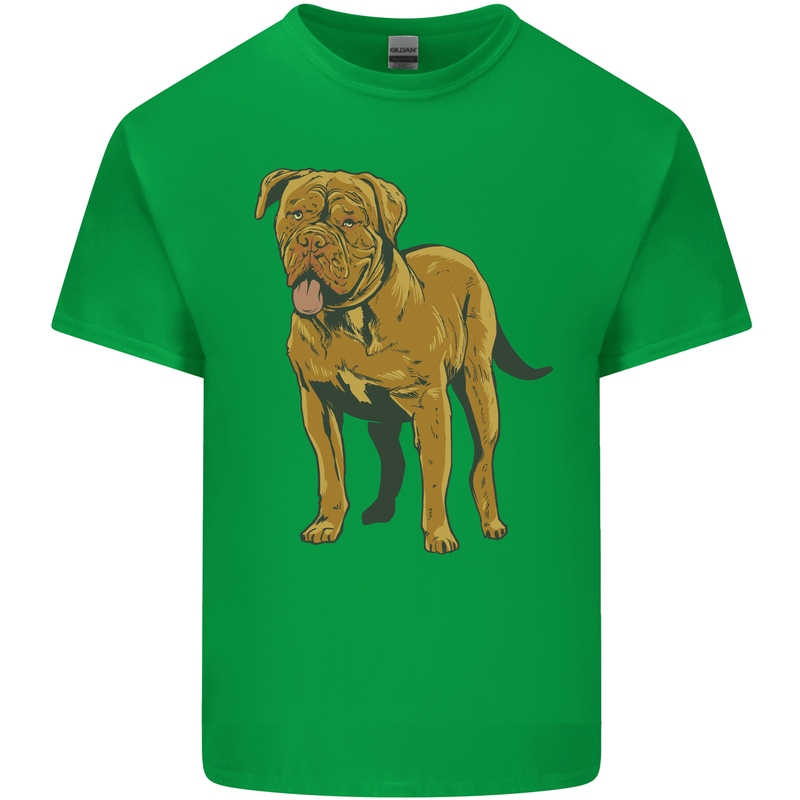 French Mastiff Dogue Bordeaux Dog Kids T-Shirt Childrens Irish Green