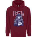 Freyja Norse Goddess Viking Valhalla Childrens Kids Hoodie Maroon