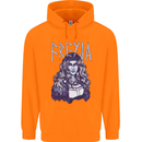 Freyja Norse Goddess Viking Valhalla Childrens Kids Hoodie Orange