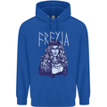 Freyja Norse Goddess Viking Valhalla Childrens Kids Hoodie Royal Blue