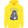 Freyja Norse Goddess Viking Valhalla Childrens Kids Hoodie Yellow