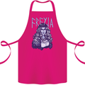 Freyja Norse Goddess Viking Valhalla Cotton Apron 100% Organic Pink