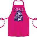 Freyja Norse Goddess Viking Valhalla Cotton Apron 100% Organic Pink