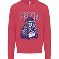 Freyja Norse Goddess Viking Valhalla Kids Sweatshirt Jumper Heliconia
