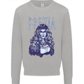 Freyja Norse Goddess Viking Valhalla Kids Sweatshirt Jumper Sports Grey