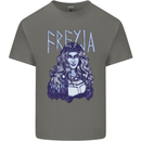 Freyja Norse Goddess Viking Valhalla Kids T-Shirt Childrens Charcoal
