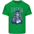 Freyja Norse Goddess Viking Valhalla Kids T-Shirt Childrens Irish Green