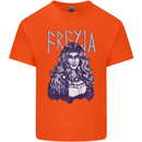 Freyja Norse Goddess Viking Valhalla Kids T-Shirt Childrens Orange