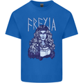 Freyja Norse Goddess Viking Valhalla Kids T-Shirt Childrens Royal Blue