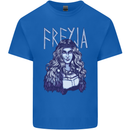 Freyja Norse Goddess Viking Valhalla Kids T-Shirt Childrens Royal Blue