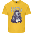 Freyja Norse Goddess Viking Valhalla Kids T-Shirt Childrens Yellow