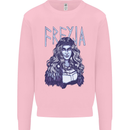 Freyja Norse Goddess Viking Valhalla Mens Sweatshirt Jumper Light Pink