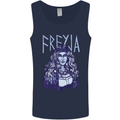 Freyja Norse Goddess Viking Valhalla Mens Vest Tank Top Navy Blue