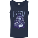 Freyja Norse Goddess Viking Valhalla Mens Vest Tank Top Navy Blue