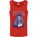 Freyja Norse Goddess Viking Valhalla Mens Vest Tank Top Red