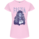Freyja Norse Goddess Viking Valhalla Womens Petite Cut T-Shirt Light Pink